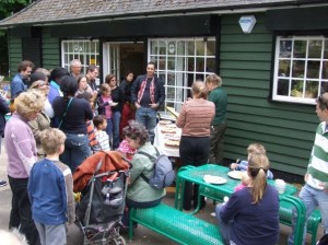 The cake competition audience. photo: Danny Hewitt