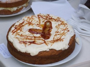Jessica's banana and walnut cake. photo: Danny Hewitt