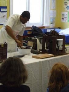 A Master at work - 'Luxury Artist' Paul Wayne Gregory. photo: Danny Hewitt